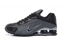 nike shox r4 hommes original rival gray black